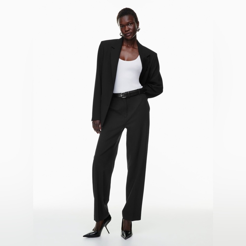 Aritzia Babaton Agency Pant - Italian twill - Black